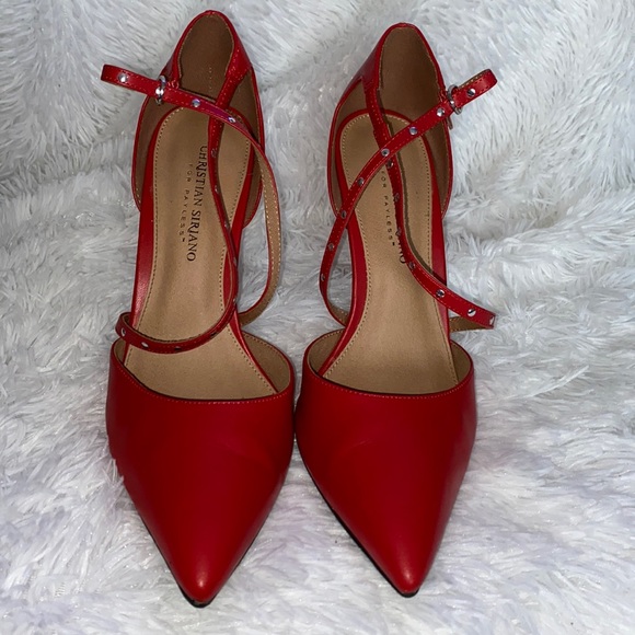 Christian Siriano Shoes - Hello Classy ladies! Christian Siriano Women's Klassy Pin Heel (Red) Size:9